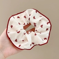  عکس4 اسکرانچی خالخالی پاپییون قرمز